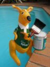 Pool paint Kangaroo